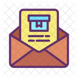 E-Mail-Paketquittung  Symbol