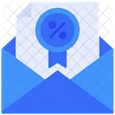 E-Mail-Rabatt  Symbol