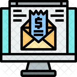 E-Mail-Rechnung  Symbol