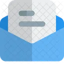 E-Mail-Text  Symbol