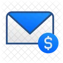 E Mail Transaktion E Mail Geld Symbol