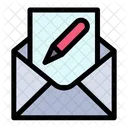 Mail schreiben  Symbol