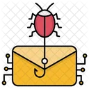 E-Mail-Virenangriff  Symbol