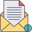 E Mail Virus Infizierte E Mails Junk Mail Symbol