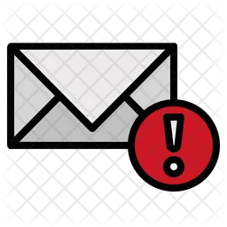 E-Mail-Warnung  Symbol