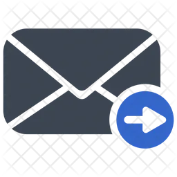 Email weiterleiten  Symbol