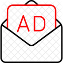 E Mail Werbung Werbung Marketing Symbol