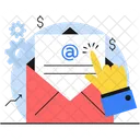 E-Mail-Werbung  Symbol