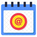 E-Mail-Zeitplan  Symbol