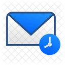 E-Mail-Zeitplan  Symbol