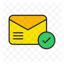 E-Mail zugestellt  Symbol