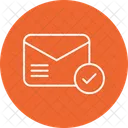 E-Mail zugestellt  Symbol