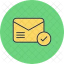 E-Mail zugestellt  Symbol