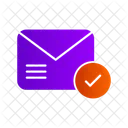 E-Mail zugestellt  Symbol