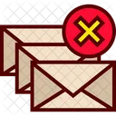 E-Mails löschen  Symbol