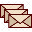 E-Mail-Stapel  Symbol