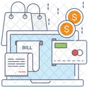 Online Payment Digital Pay Online Shopping Icon