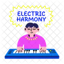 E Piano Interpret Synthesizer Icon