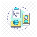 E Prescription Prescription Electronic Pharmacy Management System Icon
