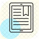 E Reader Tablet Symbol