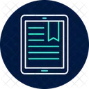 E Reader Tablet Icon
