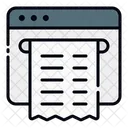 E-receipt  Icon