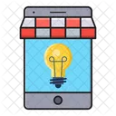 Ecommerce Online Mobile Icon