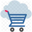 Cloud Computing E Shopping Icon