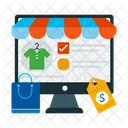 E Shopping Online Shopping Shopping Icon