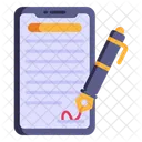 E Signature  アイコン