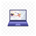 Gamer E Sport Laptop Icon
