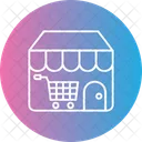 E Store Ecommerce Market Icon