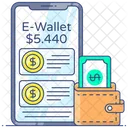 Digital Wallet E Wallet Mobile Wallet Icon