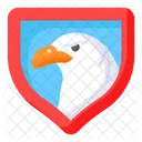 Eagle Badge United States Icon