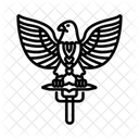 Eagle Standard Symbol Rome Icon