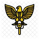 Eagle Standard Symbol Rome Icon