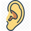 Ear Audible Anatomy Icon