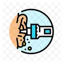 Ear Cleaning Audiologist Icon