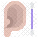 Ear Cotton Swab Icon