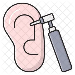 Ear Cleaning  Icon