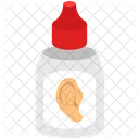 Ear Drops Drops Medicine Icon