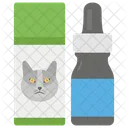 Ear Drops Pet Medicine Audiology Icon