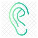 Ear Organ Healthcare And Medical Icon