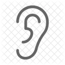 Ear Human Organ Icon