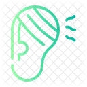 Ear Injury Otolaryngology Bleeding Icon