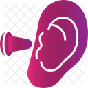 Ear Plug Ear Loud Icon