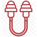 Ear Plug Headset Security Icône