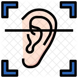 Ear Recognition  Icon