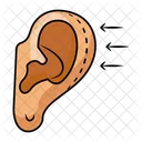 Ear Reduction Ear Surgery Icon