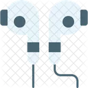 Earbuds Audio Doodle Icon